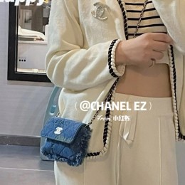 [홍콩명품.CHANEL] 샤넬 23SS 로고 쇼핑백 AS2623 (데님), BGM2295, GU3, 홍콩명품가방,명품쇼핑몰,크로스백,핸드백,구매대행,무브타임