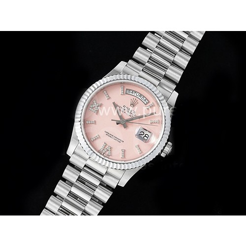 [홍콩명품시계.ROLEX] 로렉스 데이데이트 36mm 핑크 다이얼