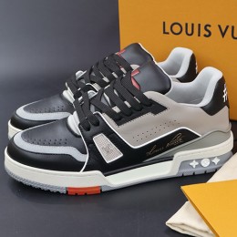 [홍콩명품.LOUIS VUITTON] 루이비통 23SS LV 트레이너 스니커즈 (블랙-그레이), SE2319, PMD, 홍콩명품쇼핑몰,무브타임,악세사리,잡화,생활용품