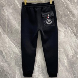 [홍콩명품.MONCLER] 몽클레어 23SS 삼각로고 기모 조거 팬츠 바지 (블랙), BM11336, KSM, 홍콩명품의류,구매대행,온라인명품