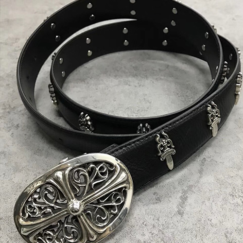 [홍콩명품.Chrome Hearts] 크롬하츠 24SS 로고 925실버 버클 남녀공용 커플 벨트, BT1038, CR1, 명품레플리카,인터넷쇼핑몰,남자명품,해외직구