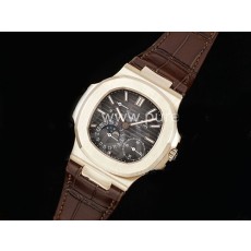 [홍콩명품시계.PATEK PHILIPPE] 파텍필립 노틸러스 5712 문페이즈 브라운 다이얼, 럭셔리,남자명품시계,가죽밴드