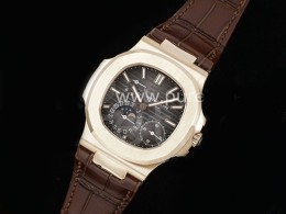 [홍콩명품시계.PATEK PHILIPPE] 파텍필립 노틸러스 5712 문페이즈 브라운 다이얼, 럭셔리,남자명품시계,가죽밴드