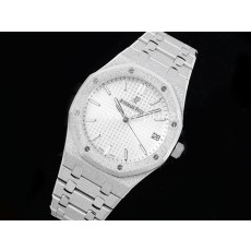 [홍콩명품시계.AUDEMARS PIGUET] 오데마피게 로얄오크 41mm 15500 화이트 다이얼, 남자명품시계,워치,중년남자,SA,명품시계,메탈밴드