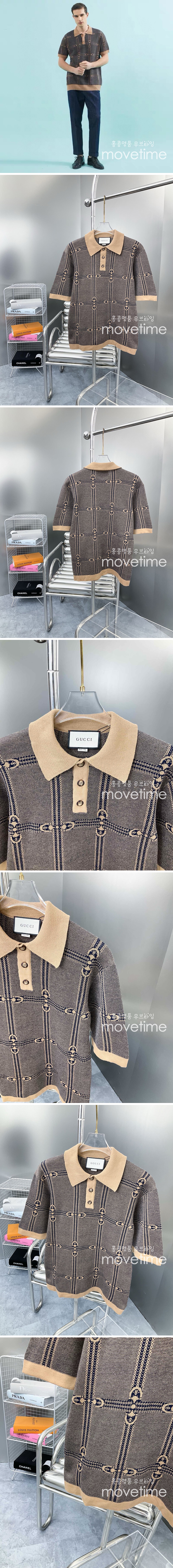 [홍콩명품.Gucci] 구찌 24SS 홀스빗 폴로 티셔츠 716361 XKCO0 4037, BM11926, JU, 홍콩명품의류,구매대행,온라인명품