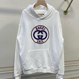 [홍콩명품.Gucci] 구찌 24SS 로고 그래픽 자수 후드 티셔츠 (화이트), BM12125, GHH, 홍콩명품의류,구매대행,온라인명품