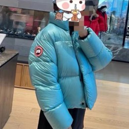 [홍콩명품.MONCLER] 몽클레어 24SS 로고 여성 쇼트 구스 다운 패딩 자켓 (스카이블루), BM12132, KSM, 홍콩명품의류,구매대행,온라인명품