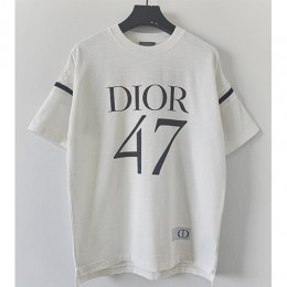 [홍콩명품,Christian Dior] 디올 24SS 1947 로고 프린트 반팔 티셔츠 (3컬러), BM12172, JU, 홍콩명품의류,구매대행,온라인명품