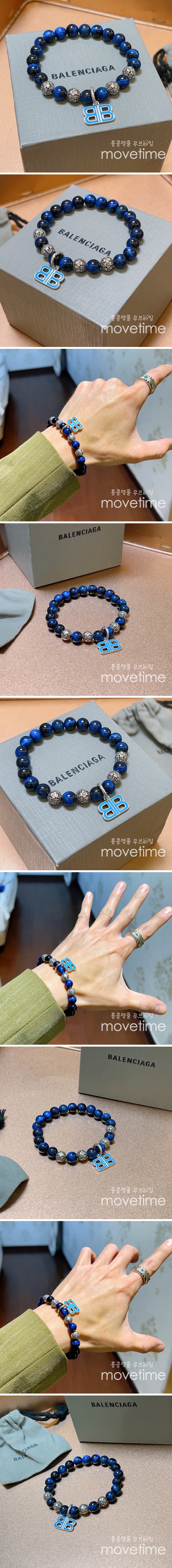 [홍콩명품.BALENCIAGA] 발렌시아가 24SS BB로고 커플 팔찌, ET2037, AGG, 홍콩명품가방,명품쇼핑몰,크로스백,핸드백,구매대행,무브타임