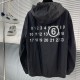 [홍콩명품.Maison Margiela] 메종마르지엘라 24SS 로고 후드 바람막이 자켓 (2컬러), BM12774, JS, 홍콩명품의류,구매대행,온라인명품