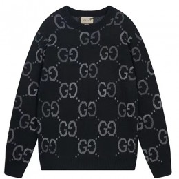[홍콩명품.Gucci] 구찌 24SS 로고 스웨터 770509  XKDSJ 1152 (블랙), BM13213, JU, 홍콩명품의류,구매대행,온라인명품