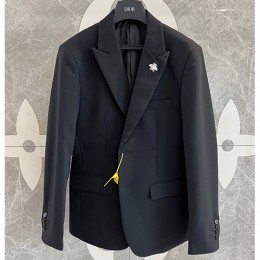 [홍콩명품,Christian Dior] 디올 24SS 로고 BEE 브로치 정장 수트 자켓 (블랙), BM13722, SAM, 홍콩명품의류,구 매대행,온라인명품