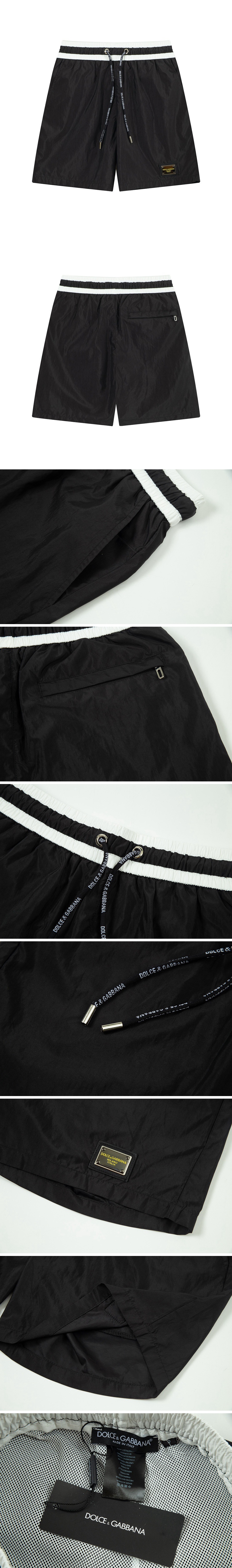 [홍콩명품.D&G] 돌체앤가바나 24SS 로고 쇼츠 반바지 (블랙), BM14218, JU, 홍콩명품의류,구매대행,온라인명품