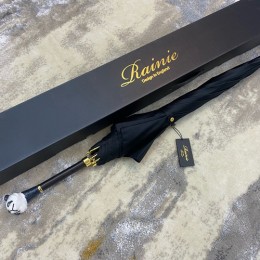 [홍콩명품.RAINIE] 레이니 24SS 선물용 휴대용 손잡이 장식 우산 (블랙), ET2376, JX, 명품악세사리,팔찌,귀걸이,반지