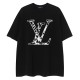 [홍콩명품.LOUIS VUITTON] 루이비통 24SS 로고 그래픽 니트 반팔 티셔츠 (2컬러), BM14329, JU, 홍콩명품의류,구매대행,온라인명품