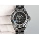 [가격문의][홍콩명품.CHANEL] 샤넬 J12 다이아몬드 33mm 블랙 다이얼 여성용 시계