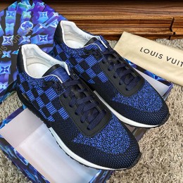 [홍콩명품.LOUIS VUITTON] 루이비통 24SS 로고 V.N.R 스니커즈 운동화 (다미에 네이비), SE3451, S1, 명품스니커즈,운동화,구두,로퍼,하이탑,신발