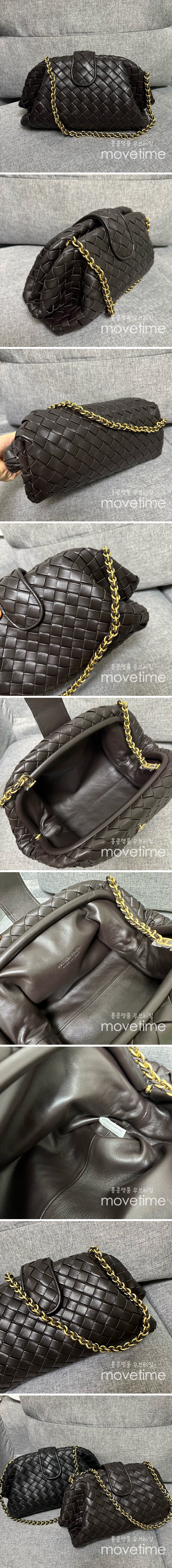 [홍콩명품.BOTTEGA VENETA] 보테가베네타 24SS 로고 Lauren 1980 teen clutch 인트레치아토 레더 가죽 크로스백 (블랙), BGM3328, BT, 홍콩명품가방,명품쇼핑몰,크로스백,핸드백,구매대행,무브타임