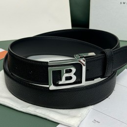 [홍콩명품.BALLY] 발리 24SS 로고 레더 가죽 벨트 (은장-블랙), 3.4cm, BT1300, MR, 명품레플리카,인터넷쇼핑몰,남자명품,해외직구