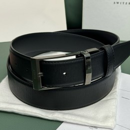 [홍콩명품.BALLY] 발리 24SS 로고 레더 가죽 벨트 (은장-블랙), 3.4cm, BT1307, MR, 명품레플리카,인터넷쇼핑몰,남자명품,해외직구