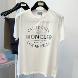 [홍콩명품.MONCLER] 몽클레어 24SS 로고 프린트 반팔 티셔츠 (2컬러), BM15369, JS, 홍콩명품의류,구매대행,온라인명품