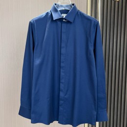 [홍콩명품.LOEWE] 로에베 24SS 로고 울 남방 셔츠 (블루), BM15389, JS, 홍콩명품의류,구매대행,온라인명품