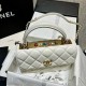 [홍콩명품.CHANEL] 샤넬 24SS 로고 Trendy 24C 핸드백 크로스백 (화이트-25cm), BGM3520, B3, 홍콩명품가방,명품쇼핑몰,크로스백,핸드백,구매대행,무브타임