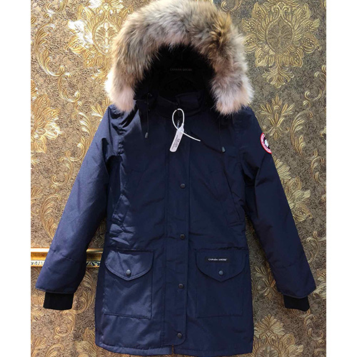 [홍콩명품.CANADA GOOSE] 캐나다구스 24SS 로고 여성 women\'s Trilium parka 파카 자켓 (네이비), BM16262, S1F, 홍콩명품의류,구매대행,온라인명품