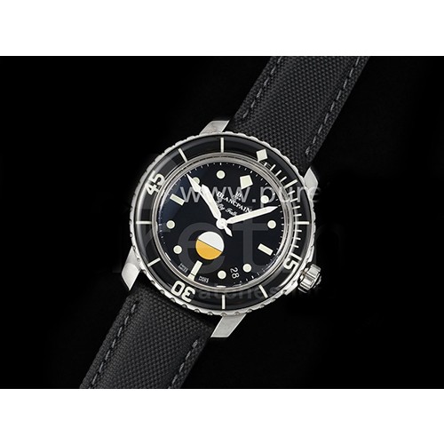 [BLANCPAIN] 블랑팡 피프티 패덤스 50패덤 MIL-SPEC 블랙 다이얼