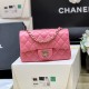 [홍콩명품.CHANEL] 샤넬 24SS 로고 가죽 퀄팅 미니 숄더백 PC1116 (퍼플-은장-20cm), BGM3915, BDA, 홍콩명품가방,명품쇼핑몰,크로스백,핸드백,구매대행