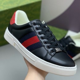 [홍콩명품.Gucci] 구찌 24SS 로고 ACE 스니커즈 운동화 (블랙), SE4199, PMD, 명품스니커즈,운동화,구두,로퍼,하이탑,신발