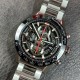 [홍콩명품시계.TAGHEUER] 태그호이어 CAR2A  까레라 1887 오토매틱 크로노 스틸 실버 43mm 스켈레톤 다이얼