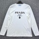 [홍콩명품,PRADA] 프라다 24SS 로고 프린트 긴팔 티셔츠 (2컬러), BM16692, JQ, 홍콩명품의류,구매대행,온라인명품