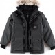 [홍콩명품.CANADA GOOSE] 캐나다구스 24SS 로고 08시리즈 구스다운 후드 파카 자켓 (그레이), BM16739, S1F, 홍콩명품의류,구매대행,온라인명품