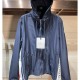 [홍콩명품.MONCLER] 몽클레어 24SS 로고 3선 후드 바람막이 자켓 (네이비), BM16788, PG, 홍콩명품의류,구매대행,온라인명품