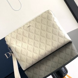 [홍콩명품,Christian Dior] 디올 24SS 로고 다이아몬드 레더 가죽 클러치백 (2컬러), BGM4091, 홍콩명품가방,명품쇼핑몰,크로스백,핸드백,구매대행