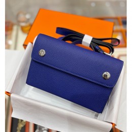 [홍콩명품.Hermes] 에르메스 24SS 로고 Snap wallet 크로스백 (블루), BGM4157, H3, 홍콩명품가방,명품쇼핑몰,크로스백,핸드백,구매대행