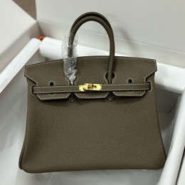 [홍콩명품.Hermes] 에르메스 24SS 로고 Birkin 25cm 토트백 핸드백 (브라운-금장), BGM4251, H3, 홍콩명품가방,명품쇼핑몰,크로스백,핸드백,구매대행