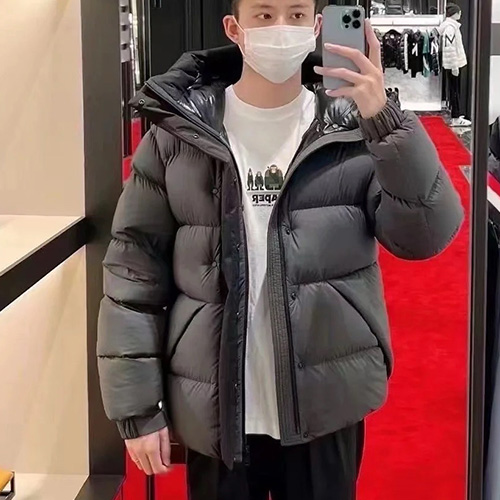 [홍콩명품.MONCLER] 몽클레어 24SS 로고 후드 구스다운 패딩 자켓 (블랙), BM17519, PG, 홍콩명품의류,구매대행,온라인명품