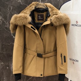 [홍콩명품.MONCLER] 몽클레어 24SS 로고 여성 퍼 구스다운 파카 자켓 (2컬러), BM17663, KSM, 홍콩명품의류,구매대행,온라인명품