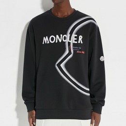 [홍콩명품.MONCLER] 몽클레어 24SS 로고 프린트 맨투맨 티셔츠 (2컬러), BM17948, G5, 홍콩명품의류,구매대행,온라인명품