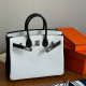 [홍콩명품.Hermes] 에르메스 25SS 로고 Birkin 토트백 핸드백 (화이트-은장), BGM4480, H3, 홍콩명품가방,명품쇼핑몰,크로스백,핸드백,구매대행