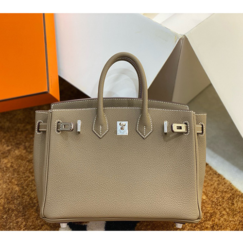 [홍콩명품.Hermes] 에르메스 25SS 로고 Birkin Togo 25 토트백 핸드백 (베이지-은장), BGM4488, H3, 홍콩명품가방,명품쇼핑몰,크로스백,핸드백,구매대행