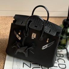 [홍콩명품.Hermes] 에르메스 25SS 로고 Birkin Touch 토트백 핸드백 (블랙-은장), BGM4549, H3, 홍콩명품가방,명품쇼핑몰,크로스백,핸드백,구매대행