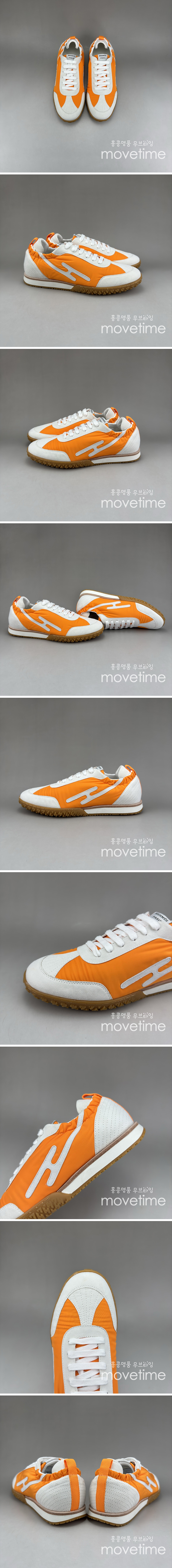 [홍콩명품.Hermes] 에르메스 25SS 로고 JET 스니커즈 운동화 (오렌지), SE4588, S3, 명품스니커즈,운동화,구두,로퍼,하이탑,신발