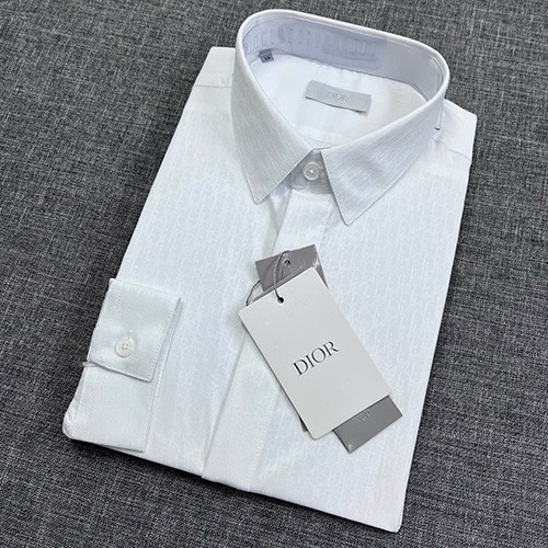 [홍콩명품,Christian Dior] 디올 25SS 로고 오블리크 남방 셔츠 (화이트), BM19420, JQ, 홍콩명품의류,구매대행,온라인명품