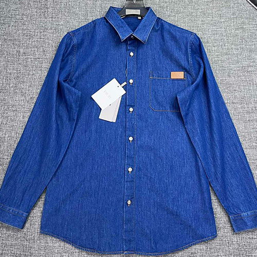 [홍콩명품,Christian Dior] 디올 25SS 로고 데님 남방 셔츠, BM19423, JQ, 홍콩명품의류,구매대행,온라인명품