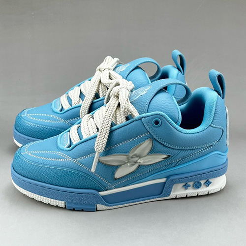 [홍콩명품.LOUIS VUITTON] 루이비통 25SS 로고 남여 SKATE 스니커즈 운동화 (블루), SE4636, S3, 명품스니커즈,운동화,구두,로퍼,하이탑,신발