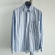 [홍콩명품,Christian Dior] 디올 25SS 로고 스트라이프  남방 셔츠 (스카이블루), BM19510, JU, 홍콩명품의류,구매대행,온라인명품