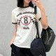 [홍콩명품,Christian Dior] 디올 25SS 로고 여성 그래픽 프린트 반팔 티셔츠 (화이트), BM19584, 13C, 홍콩명품의류,구매대행,온라인명품